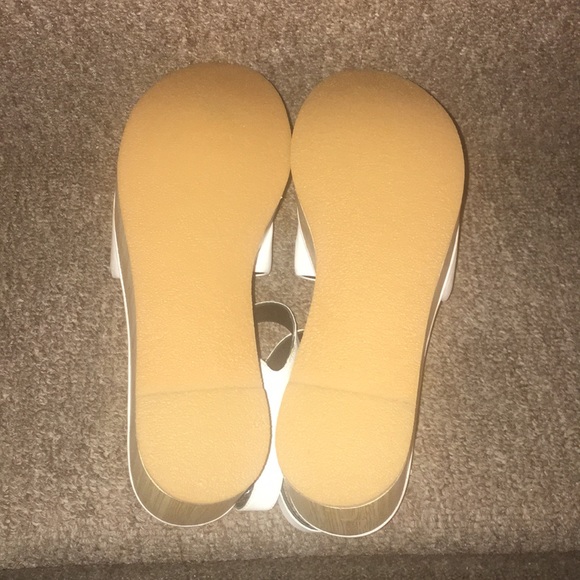 🇫🇷NWT Authentic Robert Clergerie White Platform Sandals - Picture 5 of 8